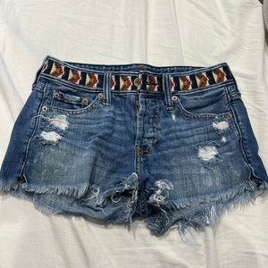 Abercrombie & Fitch jean shorts size 24
